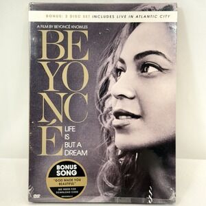 Beyonce Life Is But A Dream DVD 2 Disc Set Bonus Live In Atlantic City Sealed
